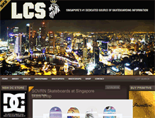 Tablet Screenshot of lioncityskaters.com